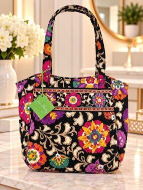 Vera Bradley SUZANI Holiday Tote Handbag Purse - New With Tags